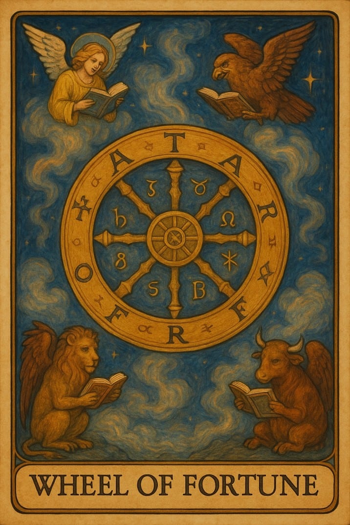 The Wheel of Fortune tarot card